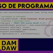 MySQL En JAVA Encriptar Datos DAM DAW