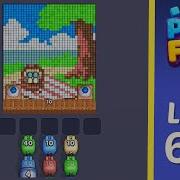 Pixel Flow Level 646 Solution Walkthrough