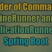 49 Order Of CommandLineRunner And ApplicationRunner