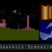 Atari Graphics Demonstrations By Underground Software 1985 Atari 8 Bit Demo