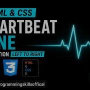 Heartbeat Animation Using HTML CSS Only Step By Step
