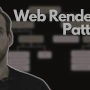 Web Rendering Patterns SSR CSR Hydration Static Generation Resumability