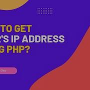 How To Get The Client IP Address In PHP FarazDev