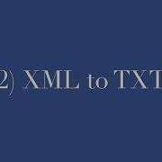 XML Conversion