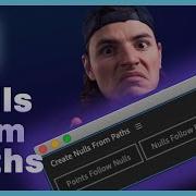 Control Paths With Nulls After Effects Script