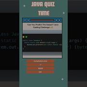Can You Predict The Output Java Casting Challenge Learnjava Codingchallenge Java Code Coding