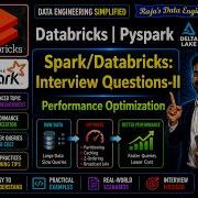 102 Databricks Pyspark Performance Optimization Spark Databricks Interview Question Series II