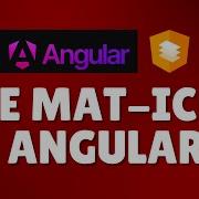 Как использовать Mat Icon в Angular 17