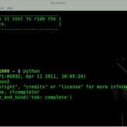 More Keys For Python Auto Complete Linux