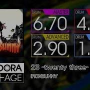 GITADORA NEX AGE 23 Twenty Three MASTER BASIC Drum