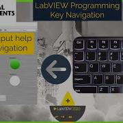 LabVIEW Системная кнопка навигация по клавишам Программирование LabVIEW