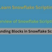 Introduction To Snowflake Scripting Basics Of Begin And End Blocks