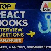 React Hooks Interview Questions You MUST Know UseState UseEffect UseMemo Explained