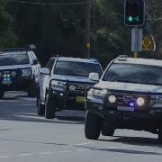 NSW Police Tactical Operations Unit Convoy Responding CODE RED