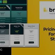 Bricks Builder Tutorial Pricing Tables Style Away