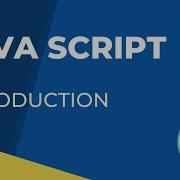 Part 1 Introduction To JavaScript