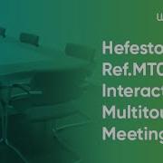 Hefesto Ref MT001 Interactive Multitouch Meeting Table