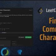 Find Common Characters LeetCode 1002 Frequency Array Strings Explained In Detail