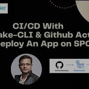 Build CI CD Pipeline With Snowflake CLI And Github Actions To Deploy An App On SPCS