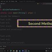 Write A Java Program To Divide Two Numbers And Print On The Screen Java Basic Exercise 2021 HC