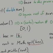 Java Math Class AP CSA Unit 3