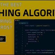 What S The Best Hashing Algorithm For Storing Passwords