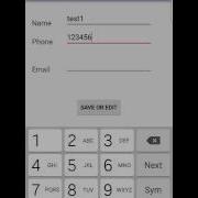 Android SQLite App Demo