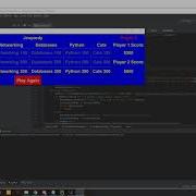 Python Jeopardy For School