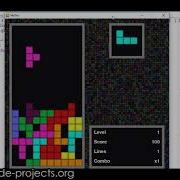 Tetris Game In PYTHON With Source Code Source Code Projects