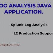 Анализ логов на Java в производственной среде Анализ логов Splunk В режиме реального времени