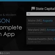 Quick Autocomplete App With JS JSON