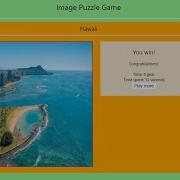 Image Puzzle Game In JavaScript