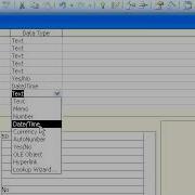 Access 2003 Setting Default Values In Tables