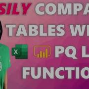 Easily Compare Multiple Tables In Power Query