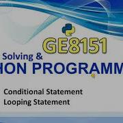 GE3151 PYTHON PROGRAMMING UNIT3 PART 1