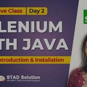 Selenium With Java Live Class Day 2 JAVA Introduction And Installation STAD Solution