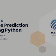 Sales Prediction Using Python Task 5 Oasisinfobyte