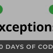 Day 16 Exceptions String To Integer 30 Days Of Code HackerRank Solutions