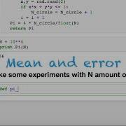 3 Pi Using MonteCarlo And Python
