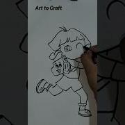 How To Draw Dora Dora Drawing For Kids Easy Way To Draw Dora