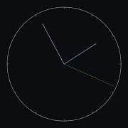 Processing Analog Clock