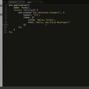 Ext JS Создание простейшего приложения