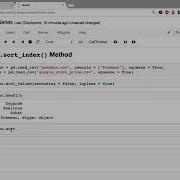 The Sort Index Method