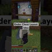 The Best Ender Chest Layout Shorts Subscribe Minecraft Minecraftjava