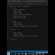 Atom Animation Effect In Html Css Shorts