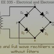 HALF WAVE FULL WAVE RECTIFIER LAB EXPERIMENT 3 KTU EE 335 EE LAB