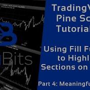 TradingView Pine Script Tutorial 31 Using Fill Function On A Chart Part 4 Meaningful Gradients
