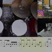 MARK RONSON Ft BRUNO MARS UPTOWN FUNK DrumScore Tutorial Notation Transcription Chart