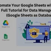 Automate Google Sheets With Python Full Tutorial For Data Management Google Sheets As Database