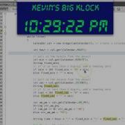 DigitalClock Made In Java